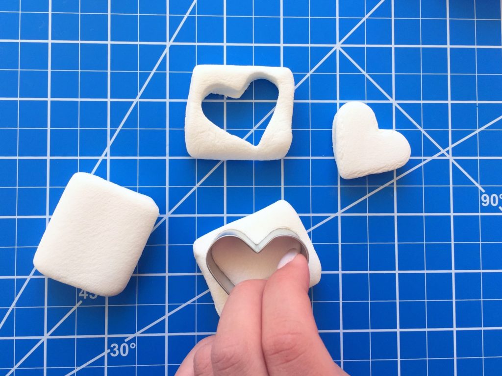 Sparkly Marshmallow Hearts Brownie Mischief