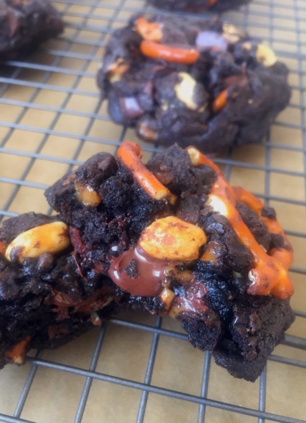 Fully Loaded Chocolate Snack Attack Cookies Brownie Mischief