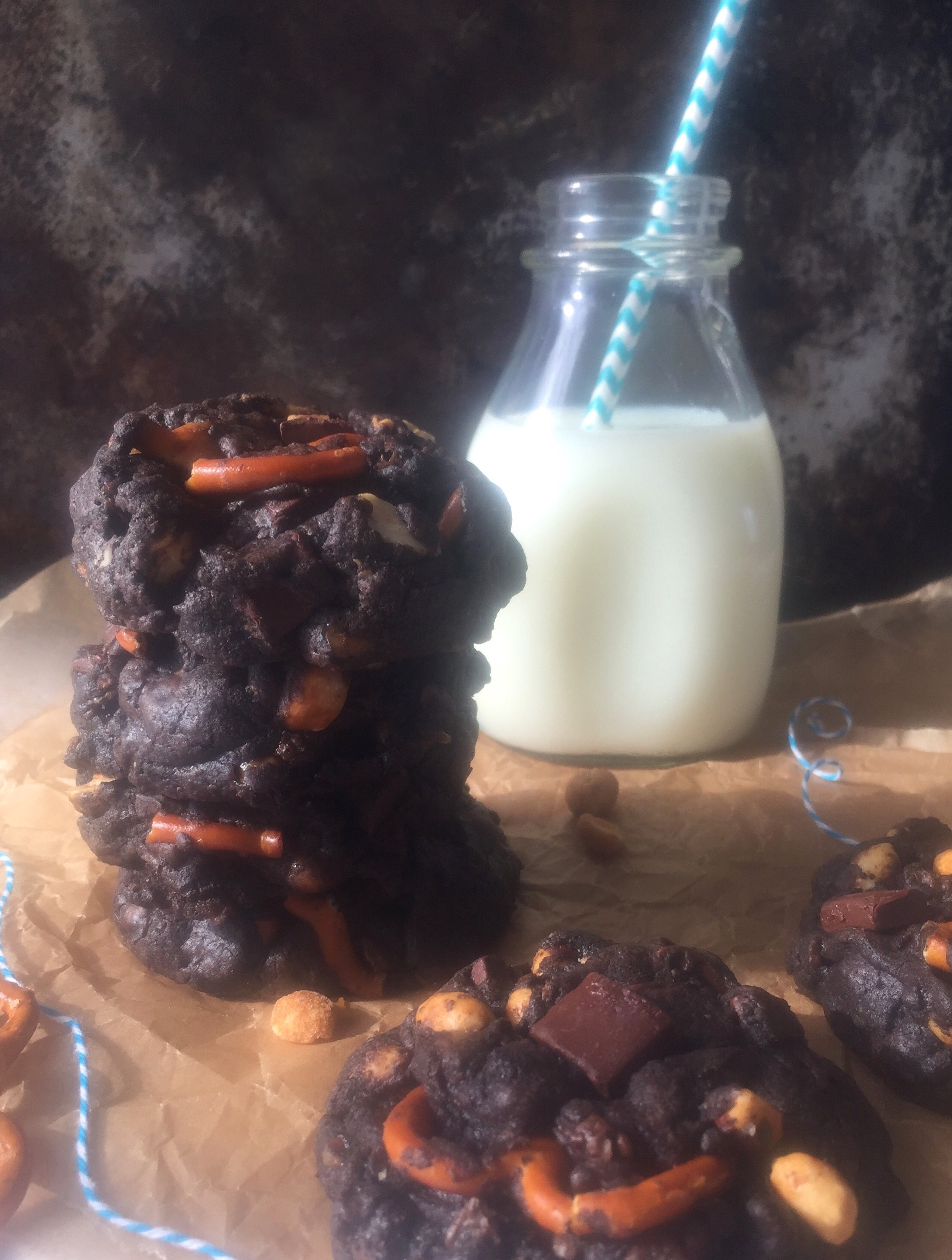 Fully Loaded Chocolate Snack Attack Cookies by Brownie Mischief