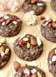 Chocolate Trail Mix Cookies by Brownie Mischief