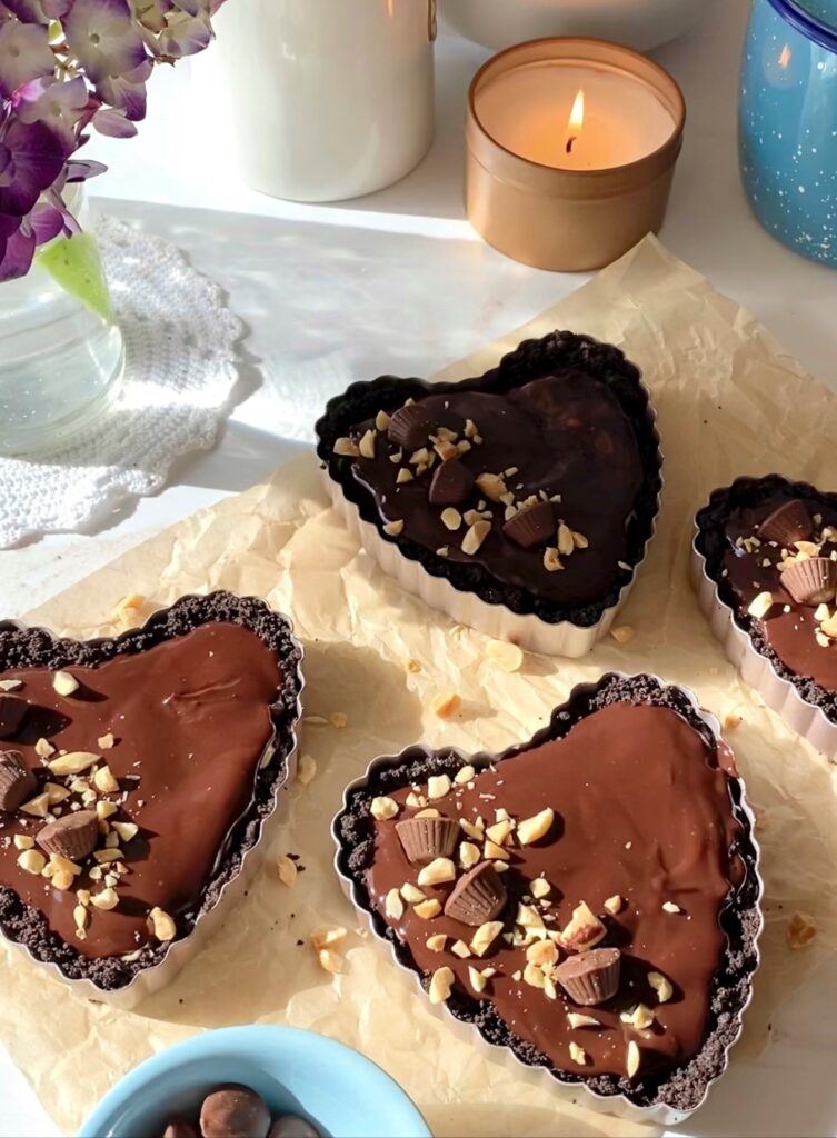 Chocolate Peanut Butter Tarts