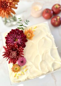 Apple Cake with Cream Cheese Frosting
