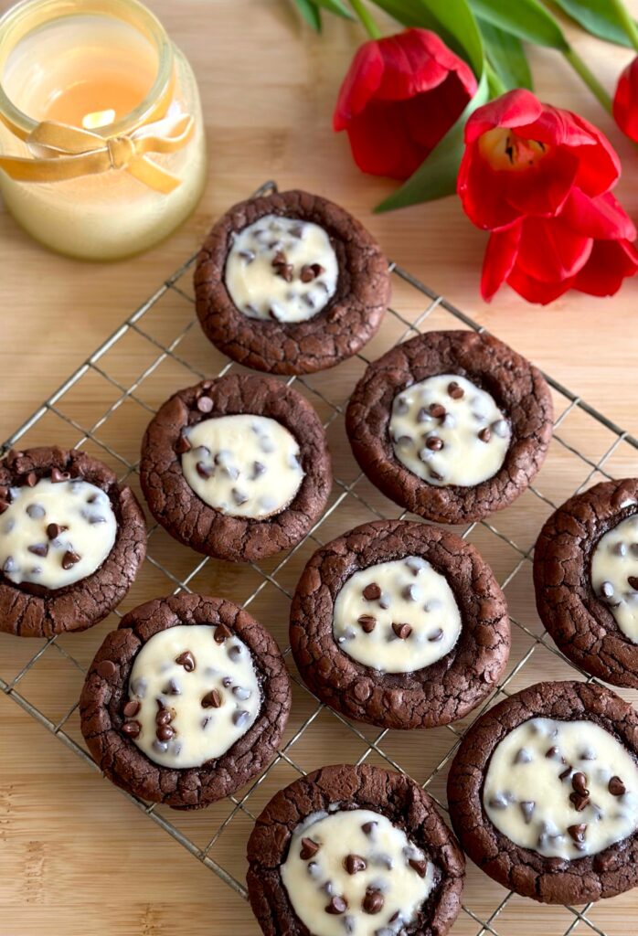 Brownie Cheesecake Cookies