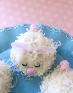 Baby Bunny Coconut Cakes