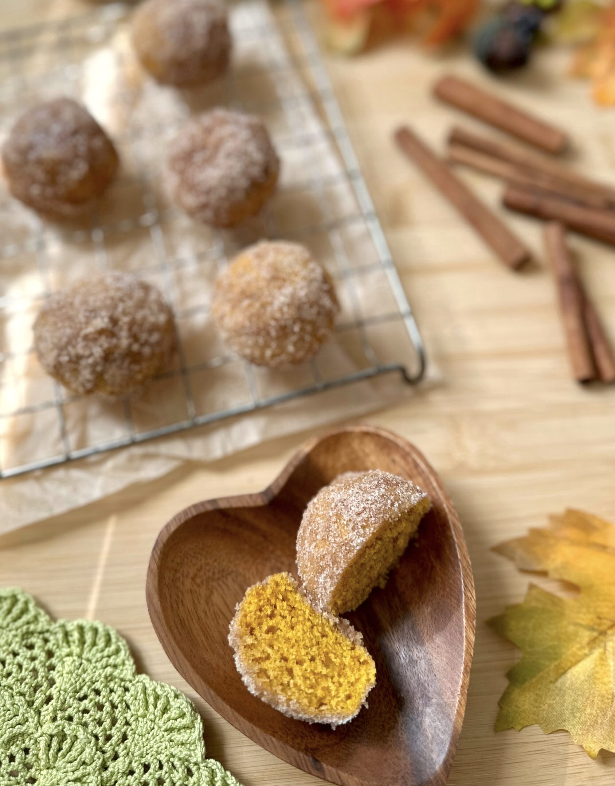 Pumpkin Cinnamon Mini Muffins