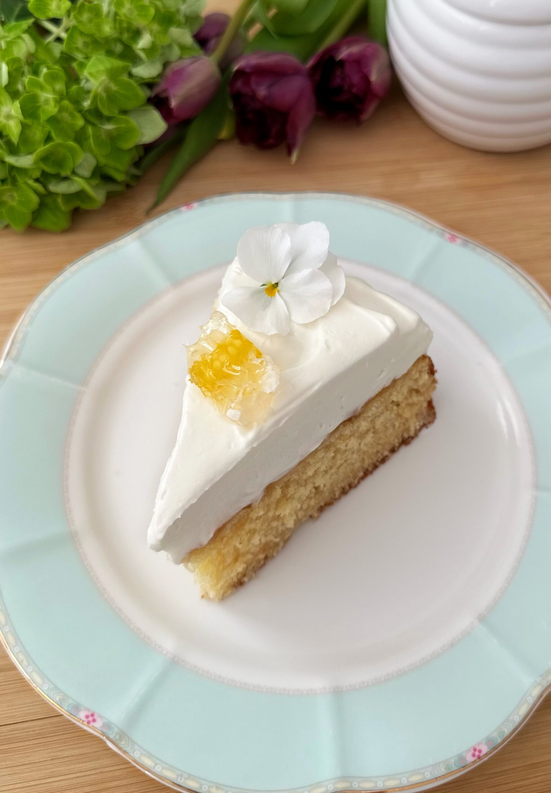 Honey Cloud Cake by Brownie Mischief