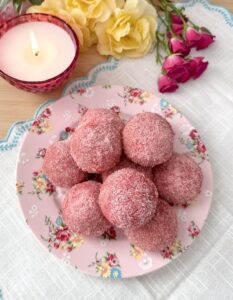 Double Strawberry Mini Muffins by Brownie Mischief