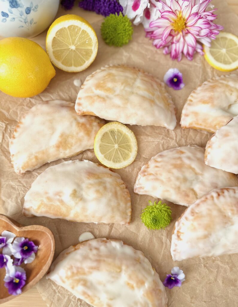 Lemon Hand Pies by Brownie Mischief