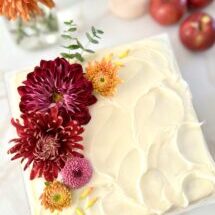 Apple Cake with Cream Cheese Frosting