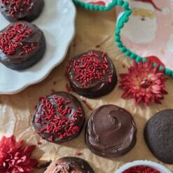 Chocolate Cake Cookies by Brownie Mischief