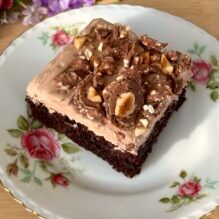 Chocolate Hazelnut Crunch Cake