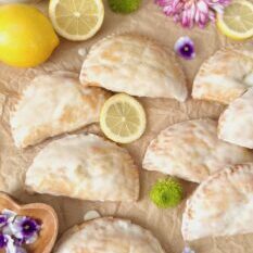 Lemon Hand Pies by Brownie Mischief