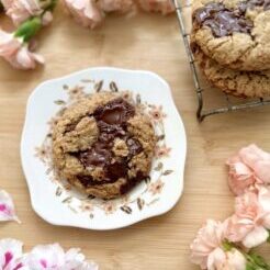 Brown Butter Chocolate Oatmeal Cookies