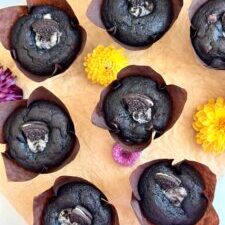 Double Chocolate Oreo Muffins