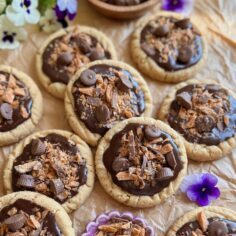 Peanut Butter Chocolate Indulgence Cookies by Brownie Mischief