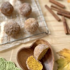 Pumpkin Cinnamon Mini Muffins