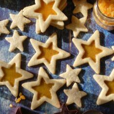 Evangeline Butterscotch Star Cookies