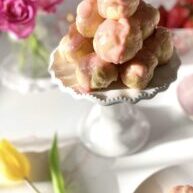 Strawberries & Cream Profiteroles